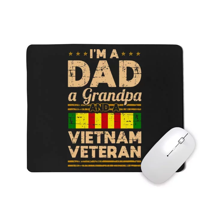 Dad Grandpa Vietnam Veteran Vintage Gift Mousepad