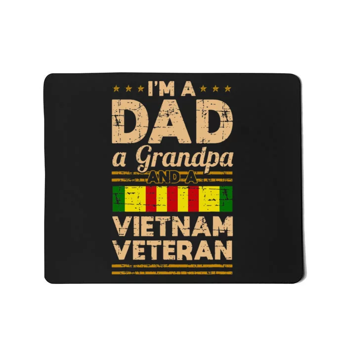 Dad Grandpa Vietnam Veteran Vintage Gift Mousepad