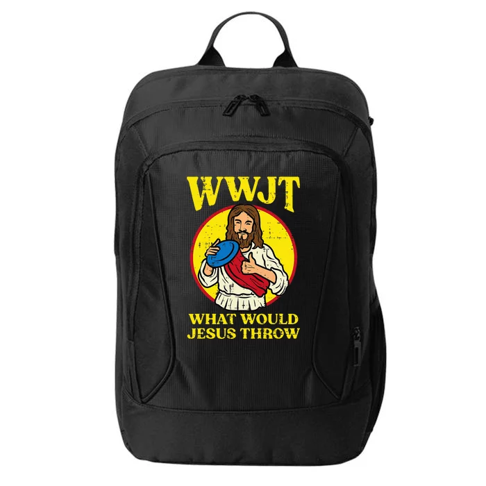 Disc Golf Wwjt What Would Jesus Throw Frisbee City Backpack