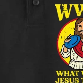 Disc Golf Wwjt What Would Jesus Throw Frisbee Dry Zone Grid Performance Polo