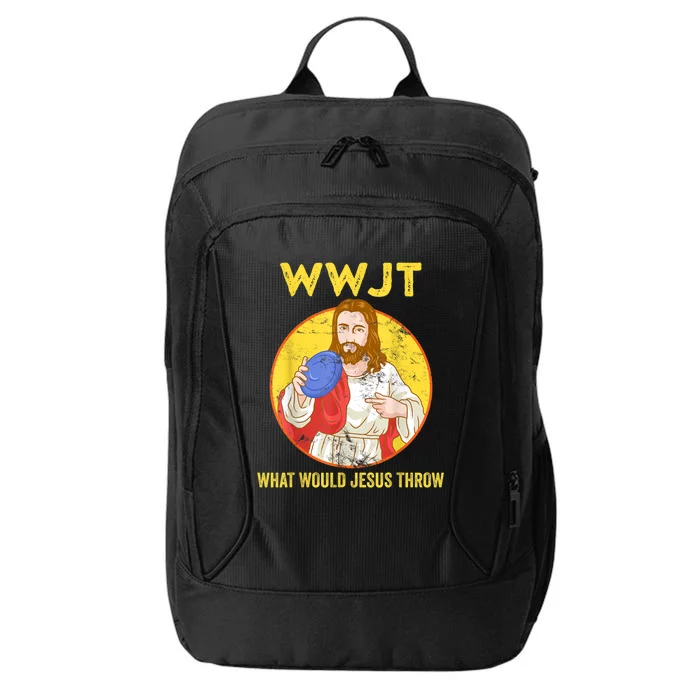 Disc Golf What Would Jesus Throw Frisbee Golf City Backpack