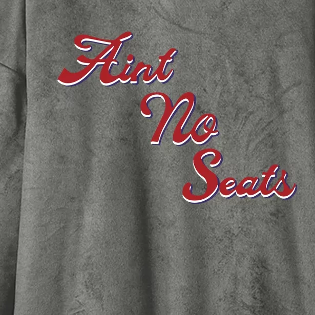 Devonte Graham Wearing Aint No Seats Hooded Wearable Blanket