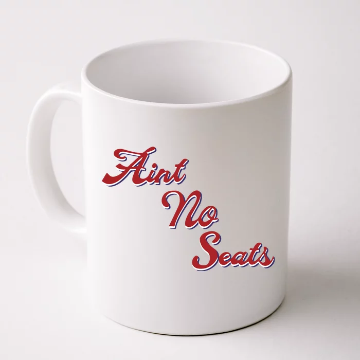 Devonte Graham Wearing Aint No Seats Front & Back Coffee Mug