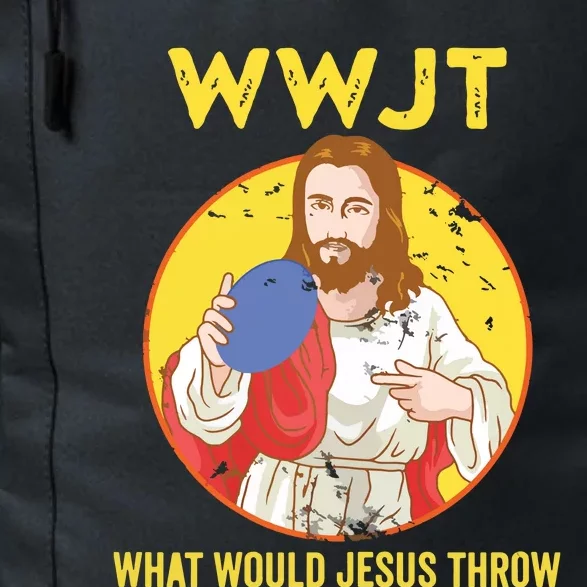 Disc Golf What Would Jesus Throw Frisbee Golf Daily Commute Backpack