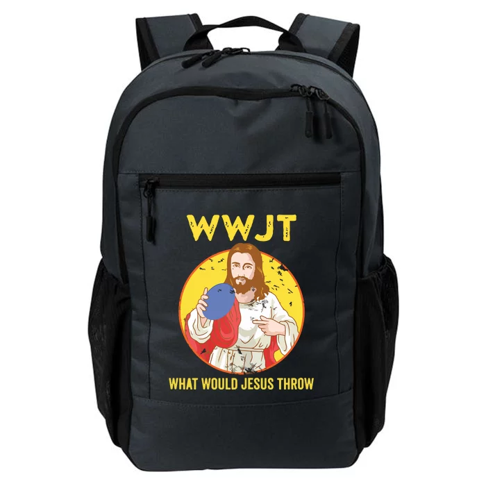 Disc Golf What Would Jesus Throw Frisbee Golf Daily Commute Backpack