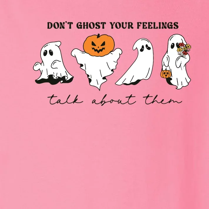 DonT Ghost Your Feelings Inspirational Therapy Psychologist Toddler Long Sleeve Shirt