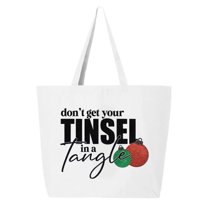 Dont Get Your Tinsel In A Tangle Christmas 25L Jumbo Tote