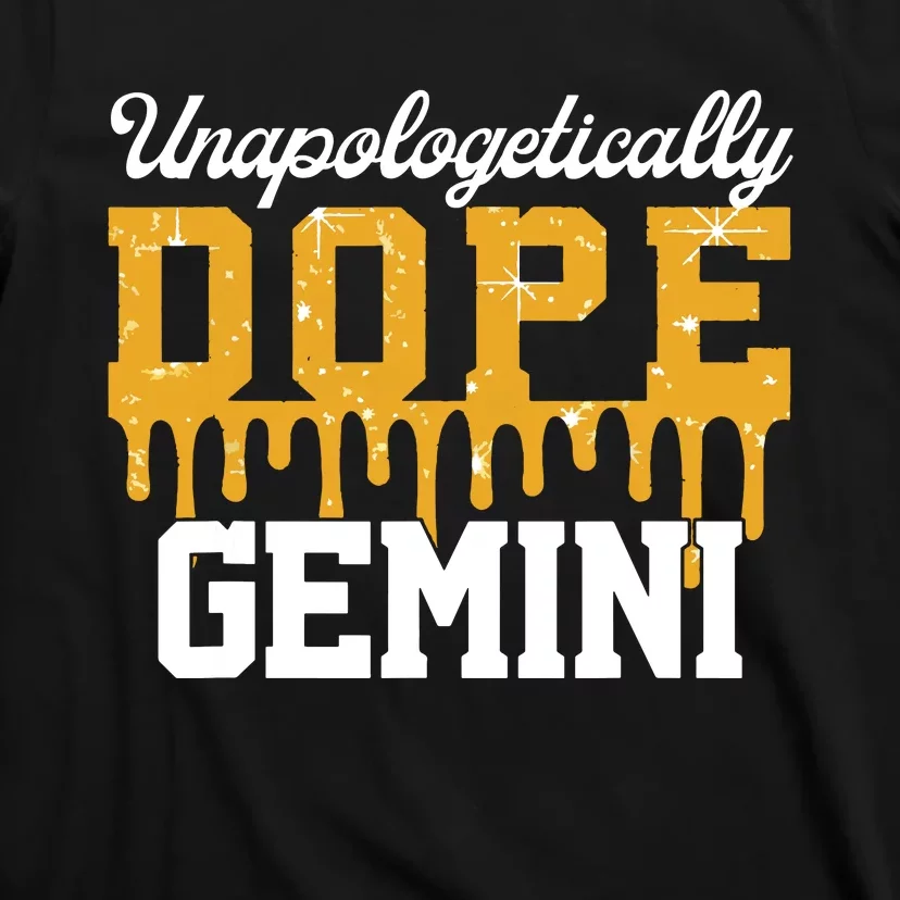 Dope Gemini Zodiac African Birthday Horoscope Lover Women T-Shirt