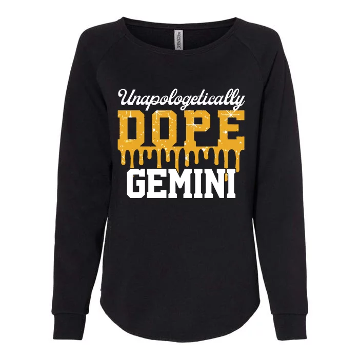 Dope Gemini Zodiac African Birthday Horoscope Lover Women Womens California Wash Sweatshirt