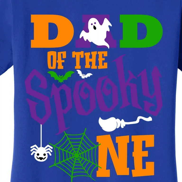 Dad Halloween 1St Birthday Matching Family Spooky One Gift Women's T-Shirt