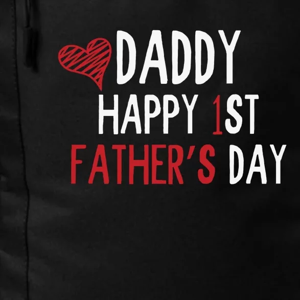 Daddy Happy 1st Fathers Day Daily Commute Backpack