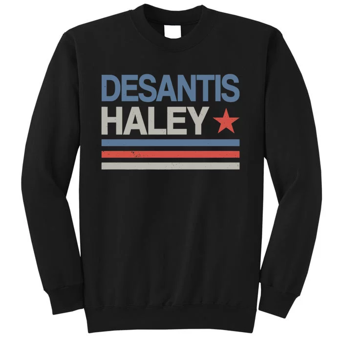 Desantis Haley 2024 President Election Republican Ticket Premium Sweatshirt