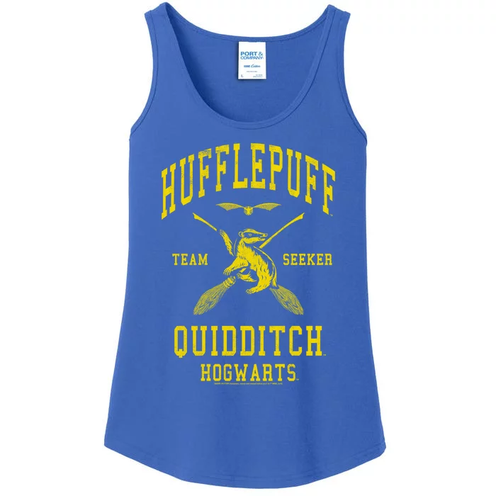 Deathly Hallows 2 Hufflepuff Quidditch Team Seeker Jersey Gift Ladies Essential Tank