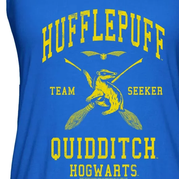 Deathly Hallows 2 Hufflepuff Quidditch Team Seeker Jersey Gift Ladies Essential Flowy Tank