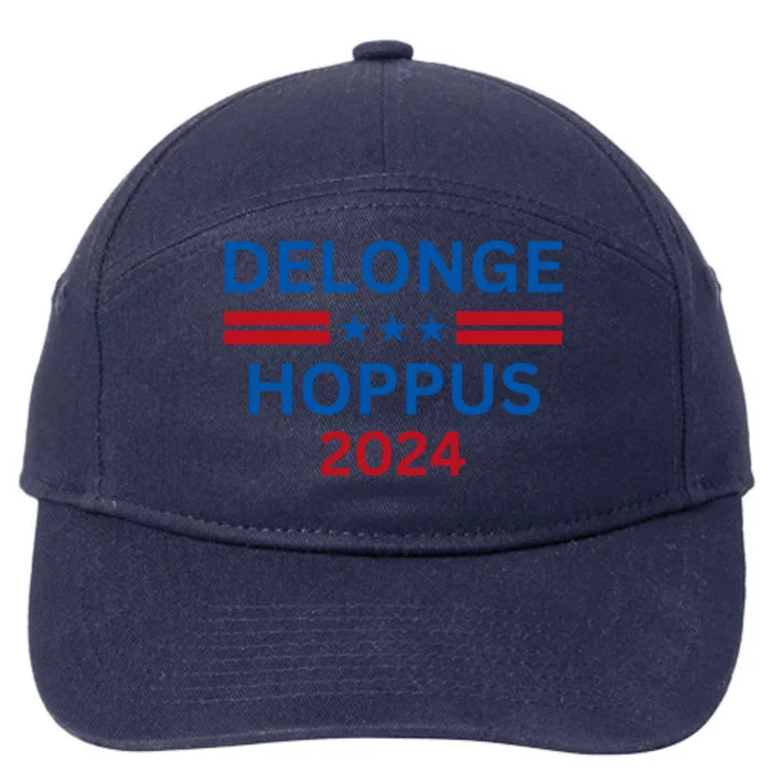 Delonge Hoppus 2024 For President Funny Voting Election 2024 Usa 7-Panel Snapback Hat