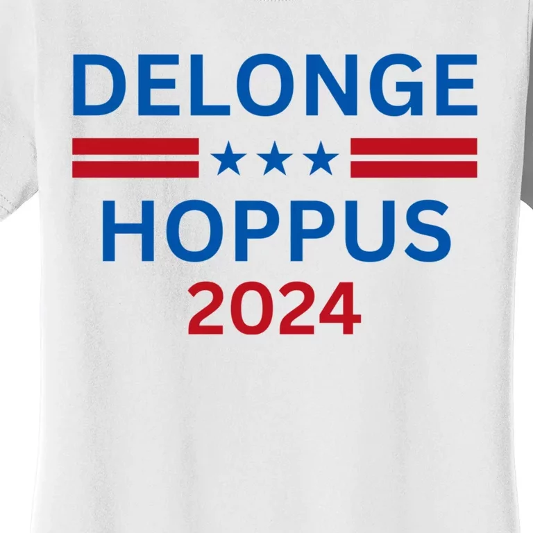 Delonge Hoppus 2024 For President Funny Voting Election 2024 Usa Women's T-Shirt