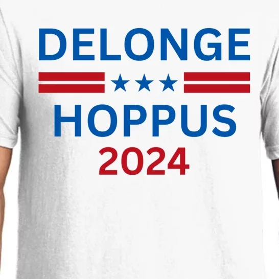 Delonge Hoppus 2024 For President Funny Voting Election 2024 Usa Pajama Set