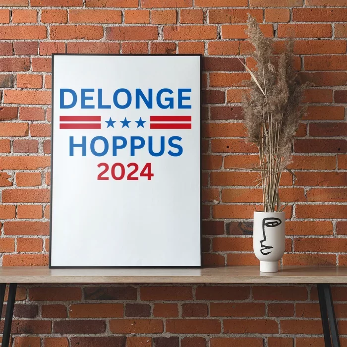 Delonge Hoppus 2024 For President Funny Voting Election 2024 Usa Poster