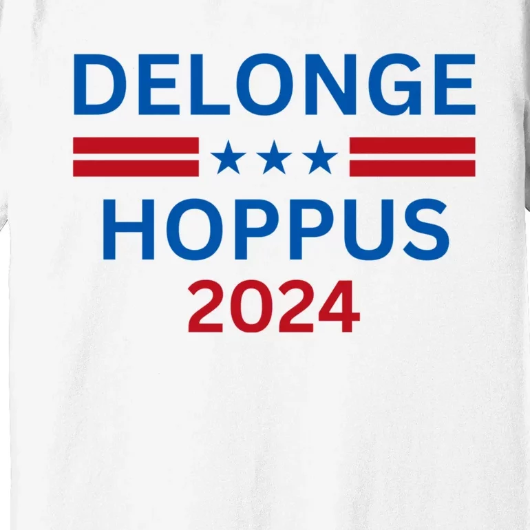 Delonge Hoppus 2024 For President Funny Voting Election 2024 Usa Premium T-Shirt