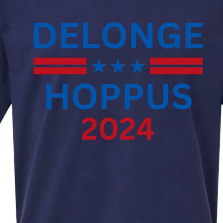 Delonge Hoppus 2024 For President Funny Voting Election 2024 Usa Sueded Cloud Jersey T-Shirt