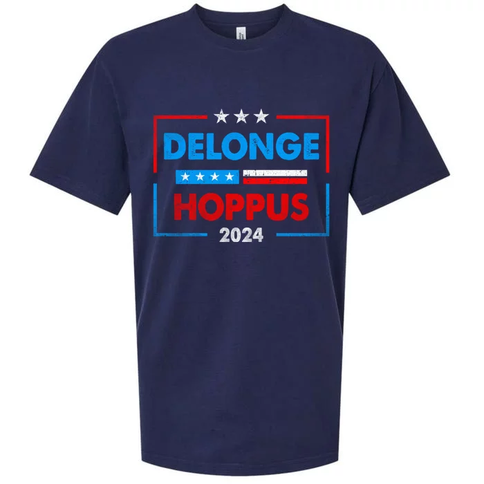 Delonge Hoppus 2024 For President Funny Voting Election 2024 Usa Sueded Cloud Jersey T-Shirt