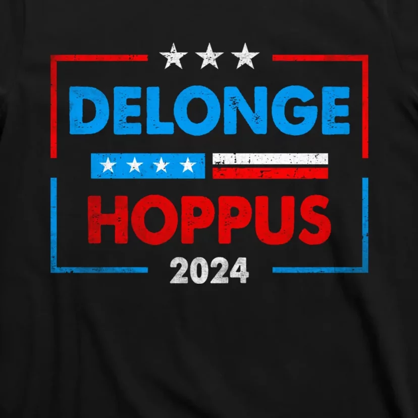 Delonge Hoppus 2024 For President Funny Voting Election 2024 Usa T-Shirt