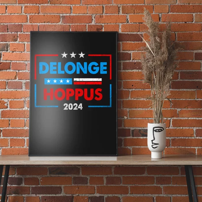 Delonge Hoppus 2024 For President Funny Voting Election 2024 Usa Poster