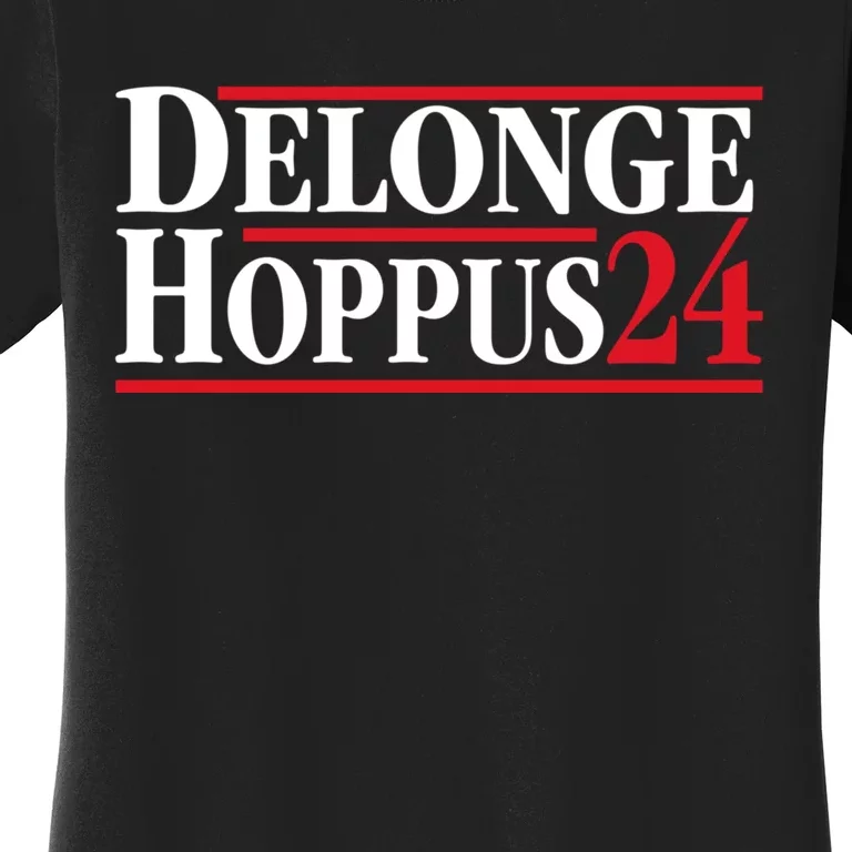 Delonge Hoppus 2024 For President Funny Voting Election 2024 Usa Women's T-Shirt