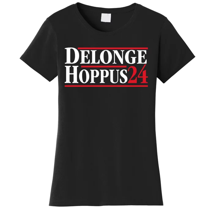 Delonge Hoppus 2024 For President Funny Voting Election 2024 Usa Women's T-Shirt