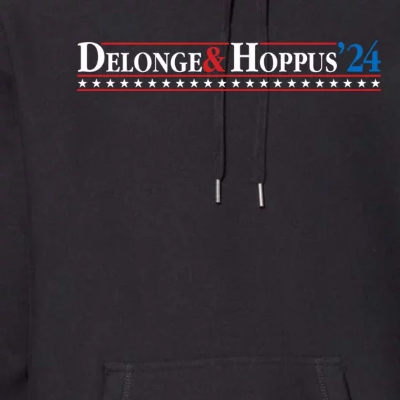 Delonge Hoppus 2024 For President Funny Voting Election 2024 Usa Premium Hoodie