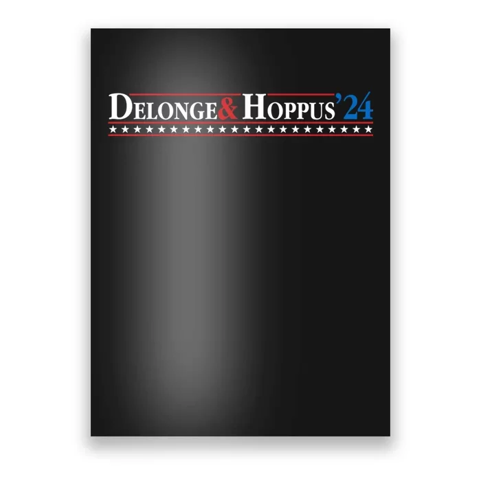 Delonge Hoppus 2024 For President Funny Voting Election 2024 Usa Poster