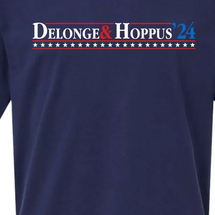 Delonge Hoppus 2024 For President Funny Voting Election 2024 Usa Sueded Cloud Jersey T-Shirt