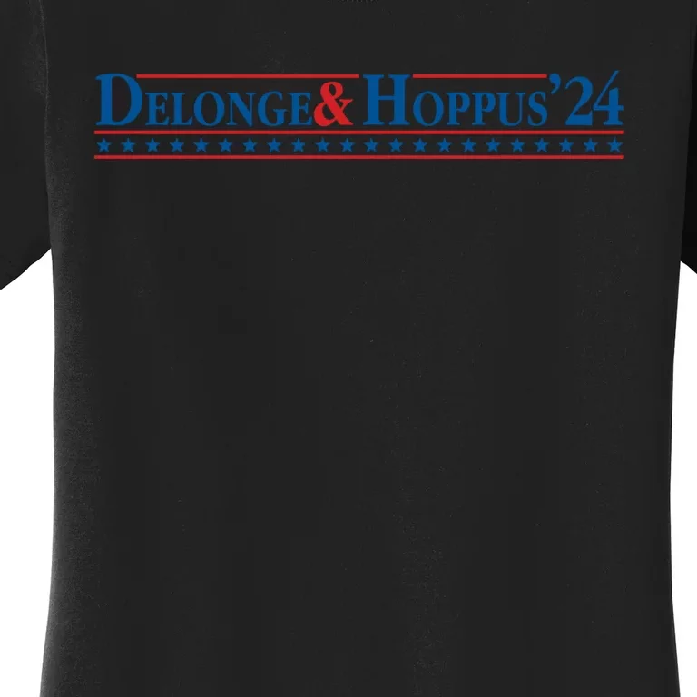 Delonge Hoppus 2024 For President Funny Voting Election 2024 Usa Women's T-Shirt