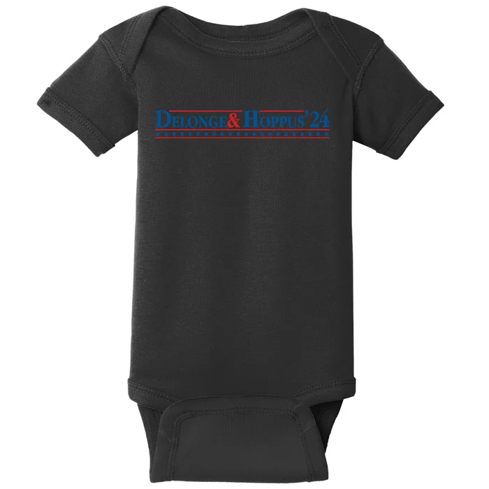 Delonge Hoppus 2024 For President Funny Voting Election 2024 Usa Baby Bodysuit