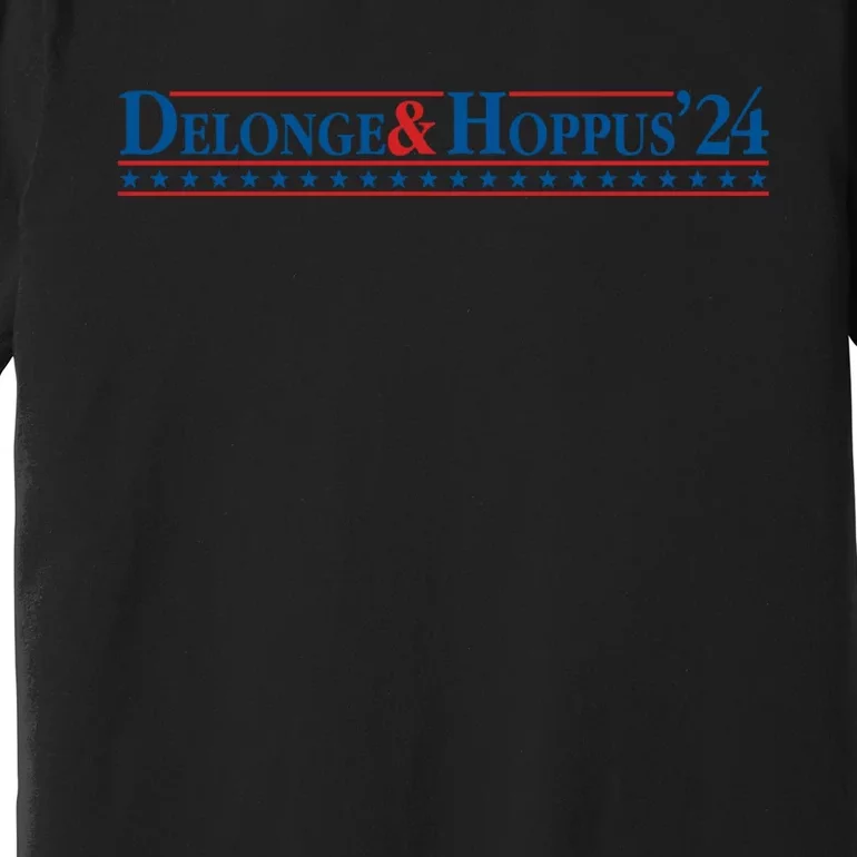 Delonge Hoppus 2024 For President Funny Voting Election 2024 Usa Premium T-Shirt