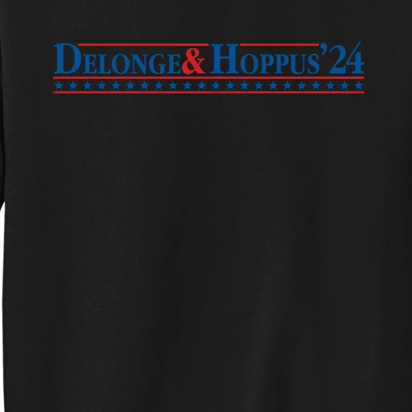 Delonge Hoppus 2024 For President Funny Voting Election 2024 Usa Tall Sweatshirt