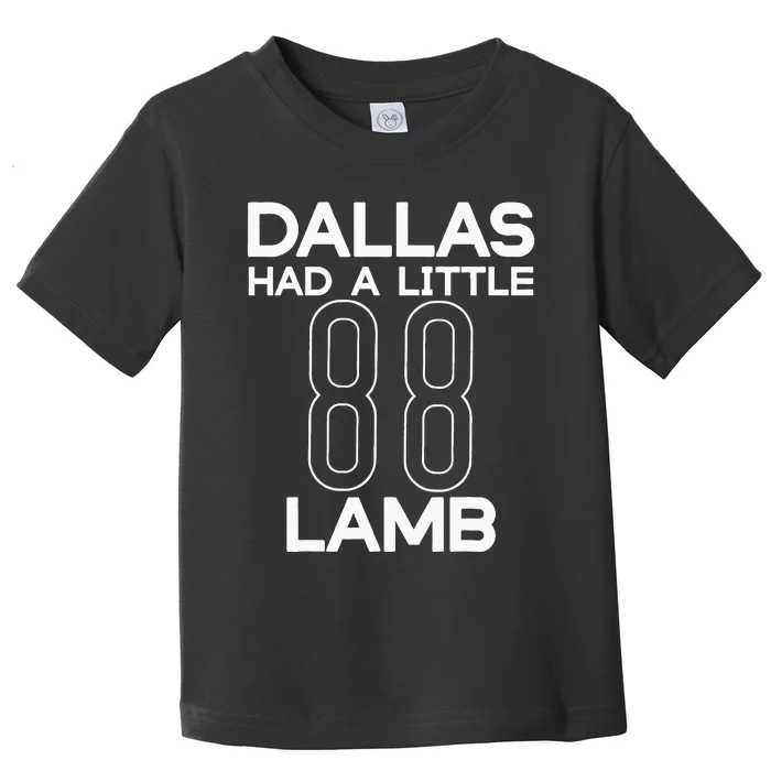 Dallas Had A Little Lamb Toddler T-Shirt