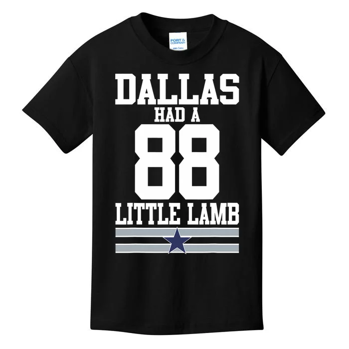 Dallas Had A Little Lamb Kids T-Shirt