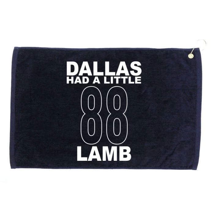 Dallas Had A Little 88 Lamb Football Grommeted Golf Towel