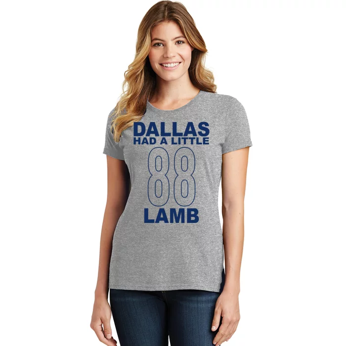 Dallas Had A Little 88 Lamb Football Women's T-Shirt