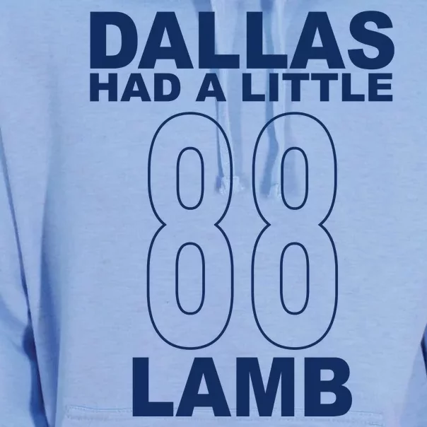 Dallas Had A Little 88 Lamb Football Unisex Surf Hoodie