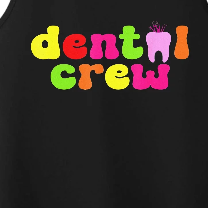 Dental Hygienist Assistants Dental Crew Performance Tank