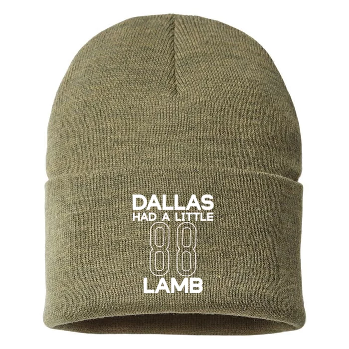 Dallas Had A Little Lamb Sustainable Knit Beanie