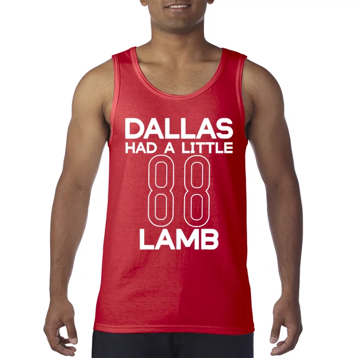 Dallas Had A Little Lamb Tank Top