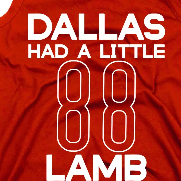 Dallas Had A Little Lamb Tank Top