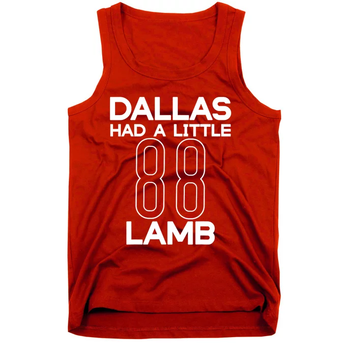 Dallas Had A Little Lamb Tank Top