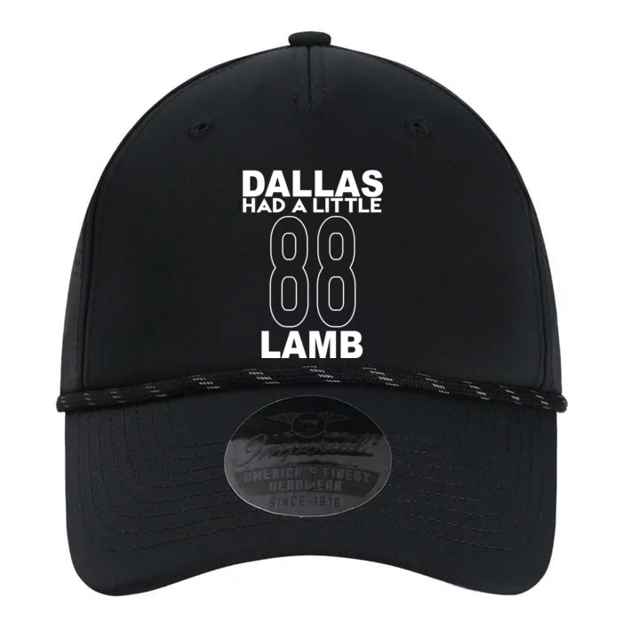 Dallas Had A Little Lamb Funny Football Performance The Dyno Cap