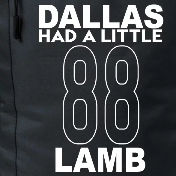 Dallas Had A Little Lamb Funny Football Daily Commute Backpack