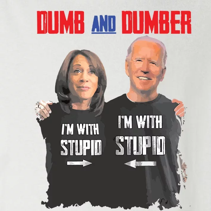 Dumber Haris And Biden Vote For Trump 2024 Toddler Long Sleeve Shirt