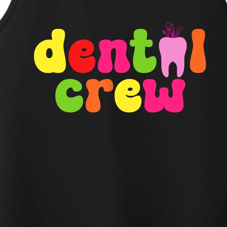 Dental Hygienist Assistants Dental Crew Performance Tank